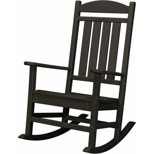 Cape Soleil, Verde Porch Rocker in Black